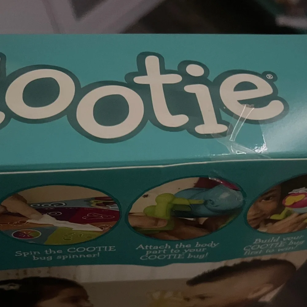 Hasbro Cootie Bug Game - Pink and Blue